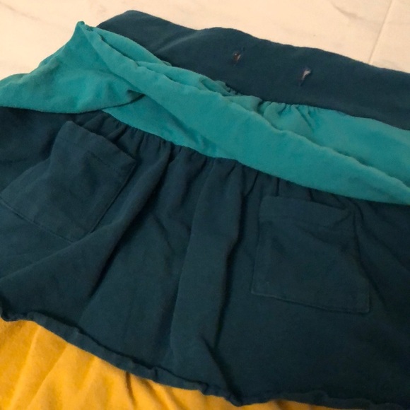 Fig organic kids layered skirt. - Picture 2 of 4